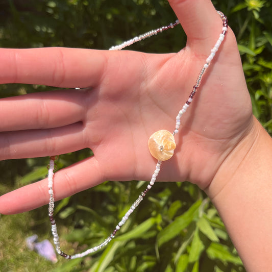 Moonlit Pearl Necklace