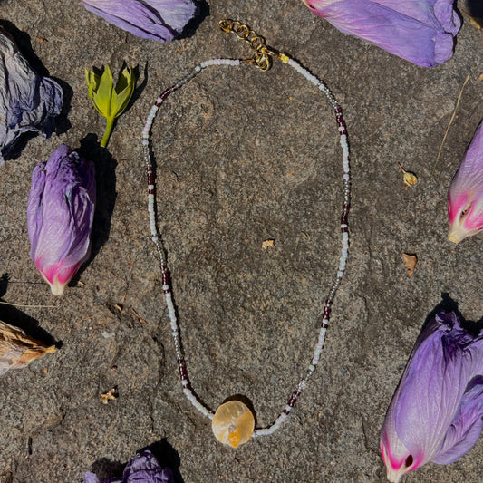 Moonlit Pearl Necklace