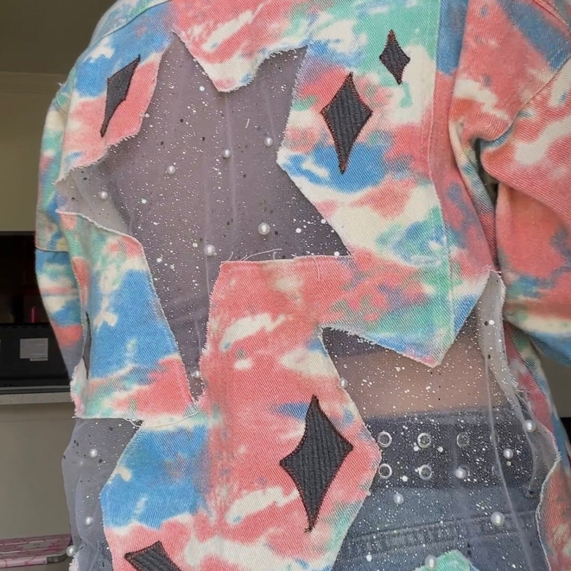 Cotton Candy Denim Jacket
