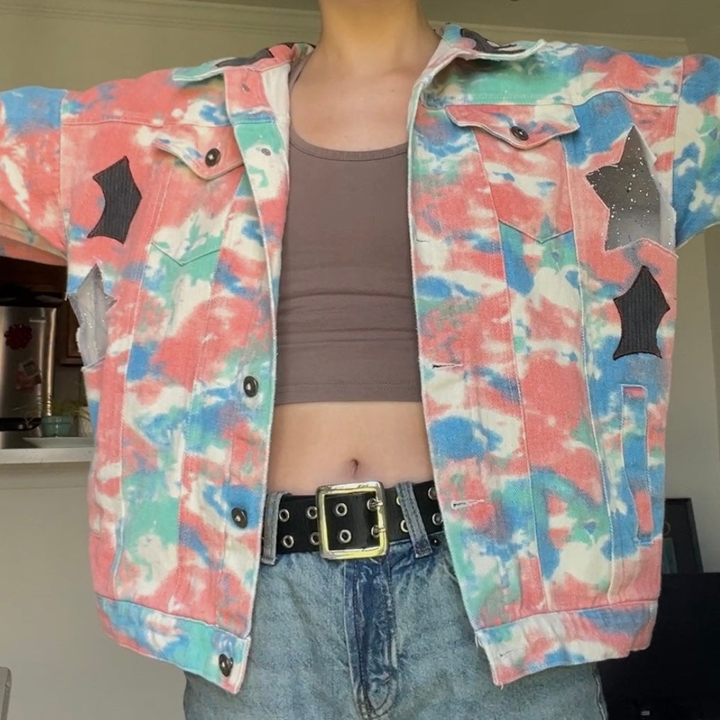 Cotton Candy Denim Jacket