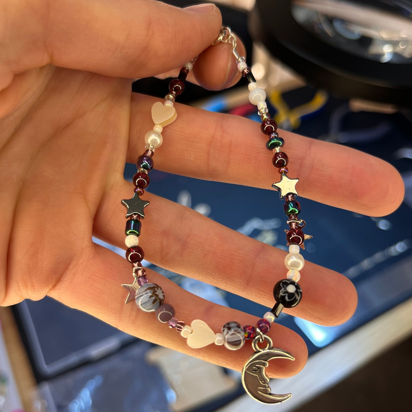 Celestial Violet Bracelet